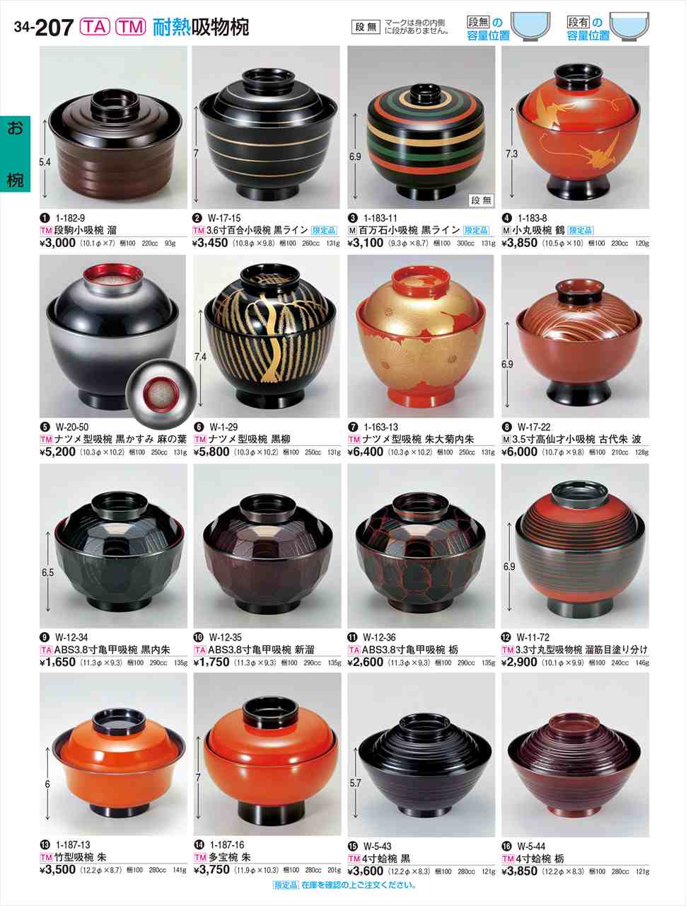 若泉漆器 小丸吸椀 鶴 限定品 1-183-8 割烹漆器 No.34 wadatoki-11858985 WADA TOKI パッケージ画像