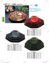 若泉漆器 割烹漆器No.32 八角盛皿　黒石目裏黒塗　尺0寸 M—36—99 TA