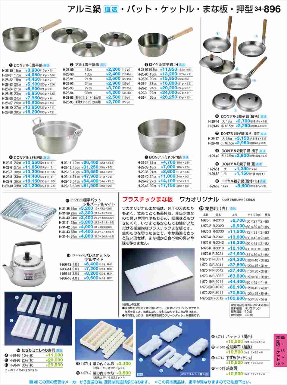 若泉漆器 ロイヤル雪平鍋 IH 21cm 運賃別途 H-29-1 割烹漆器 No.34