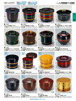 若泉漆器 割烹漆器 No.3 3 木質 3 .6 寸浅型線筋飯器 うるみライン内黒塗 段無 W-1 -9 2