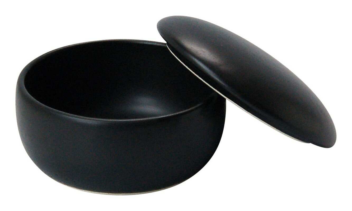 陶器・おひつ 黒（小） 04162 YOUBI 用�