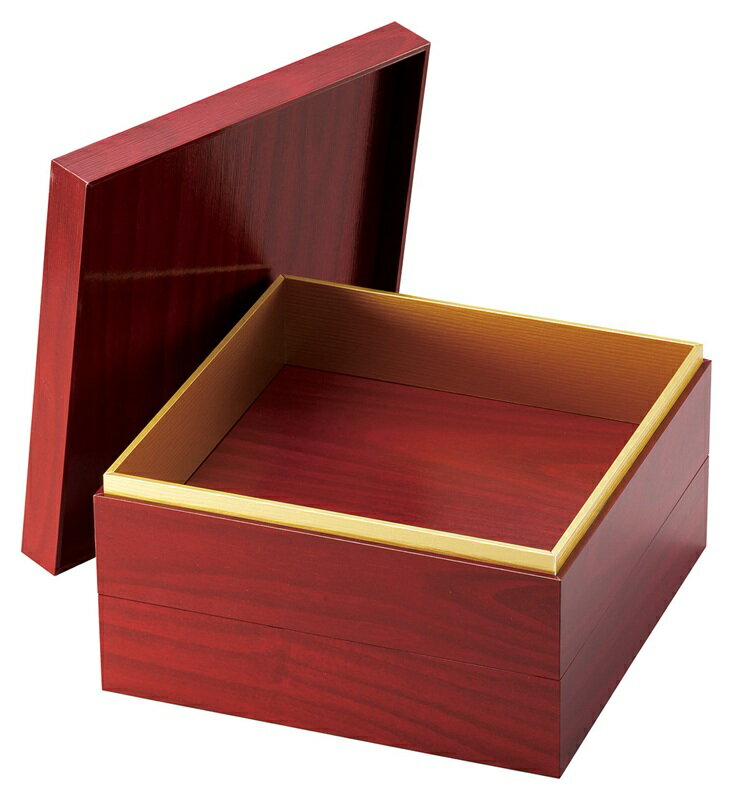 Multitier Boxes - 紙重箱　赤 6.5寸 2段 22652 YOUBI 用美 Vol.21