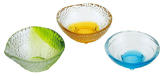 用美 vol.20 硝子ミニ小鉢 丸（琥珀） 26759