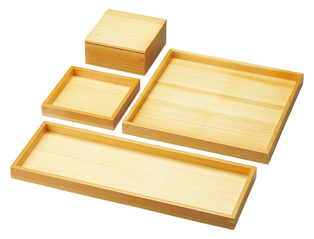 木和美・正角料理箱(蓋) 27065 YOUBI...の商品画像