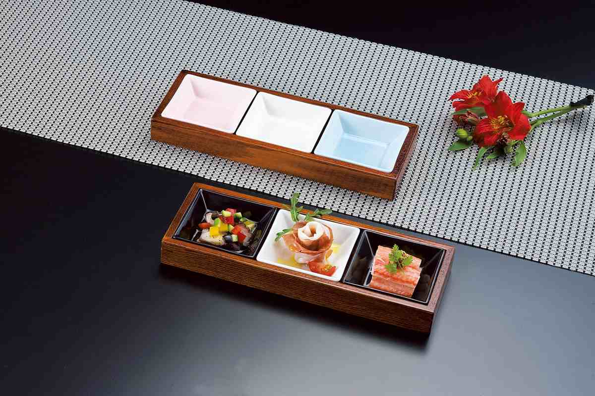 欅色料理箱(長角) 27182 YOUBI 用美...の商品画像