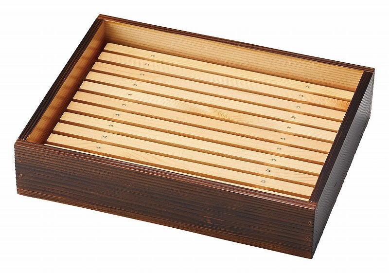 樂天商城 - 焼杉・ミニバット　木製目皿付　中 35506 YOUBI 用美 Vol.21