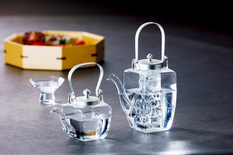 用美 vol.20 硝子・角ちろり（ミニ）（シルバー） 27548