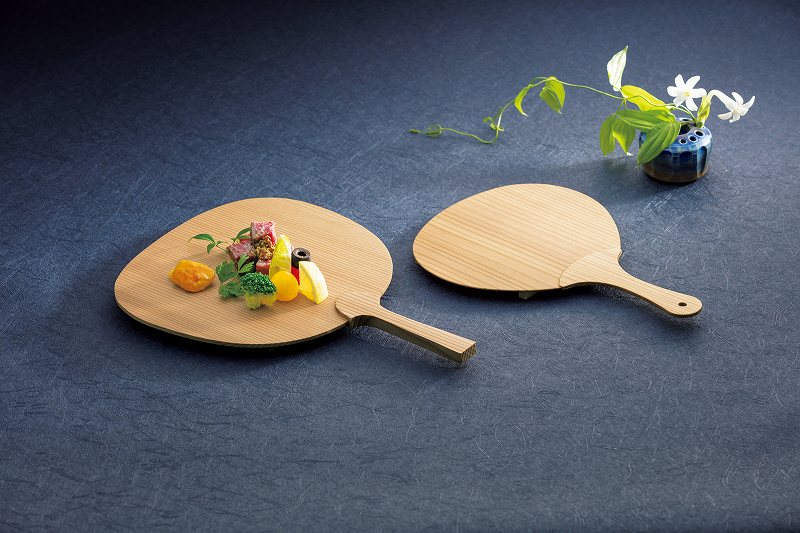 用美 vol.20 杉涼風うちわ皿 32238