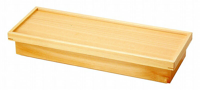 用美 vol.20 檜・長手弁当 身(三ツ仕切)用蓋 ノンスリップ塗装 38661