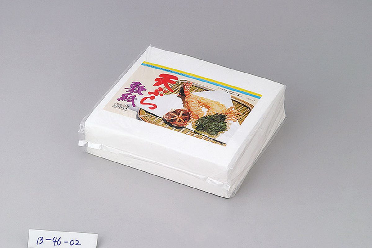 Rakuten - 天ぷら敷紙　(500枚入) 64620 YOUBI 用美 Vol.21