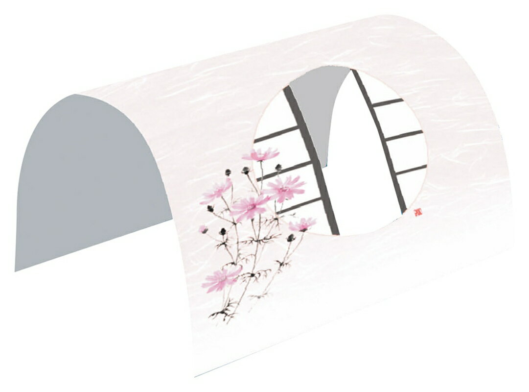 月見窓ドーム掛紙　こすもす (100枚�