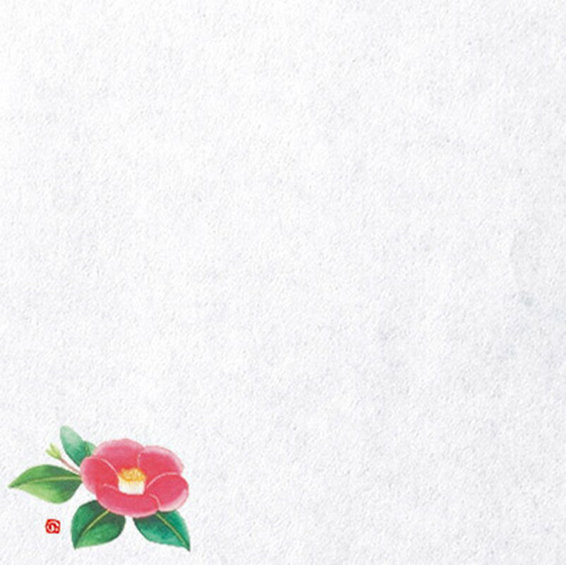 ミニ耐油天紙　椿 (100枚入) 66363 YOUBI 用美 Vol.21