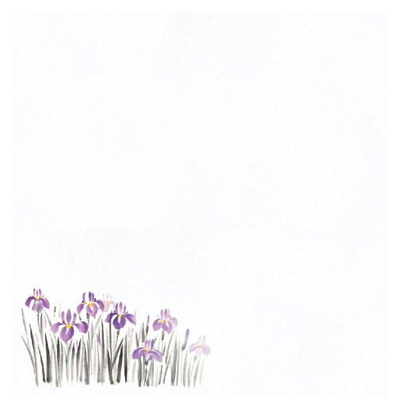 花宴耐油天紙　菖蒲　4寸 (100枚入) 68607 YOUBI 用美 Vol.21