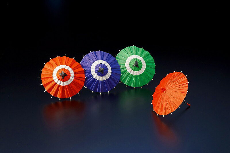 用美 vol.20 ミニ野立傘B（中）朱 64134