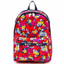 割引クーポン レスポートサック リュックサック レディース LeSportsac SM HOLLIS BACKPACK BRIGHT ISLE FLORAL