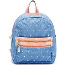 [割引クーポン]レスポートサック リュックサック レディース LeSportsac SMALL DOUBLE ZIP BACKPACK DENIM DOT