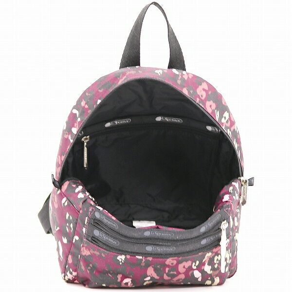 LeSportsac レスポートサック リュック SMALL DOUBLE ZIP BACKPACK LAFAYETTE LEOPARD