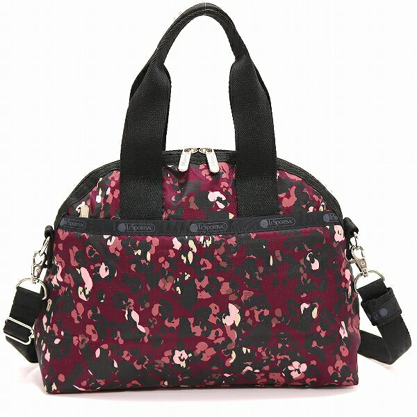 ショルダーバッグ レスポートサック ショルダーバッグ レディース 斜めがけ 大人 LeSportsac YORK SATCHEL LAFAYETTE LEOPARD