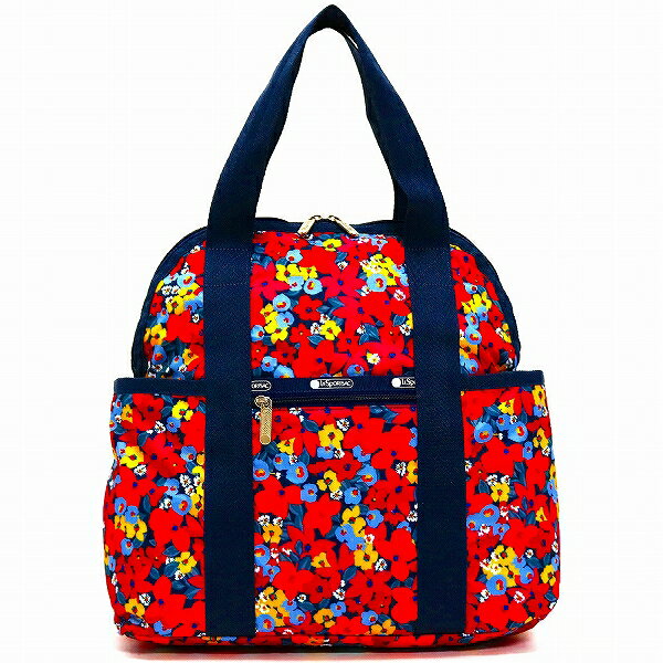 レスポートサック リュックサック レディース LeSportsac DOUBLE TROUBLE BACKPACK BRIGHT ISLE FLORAL