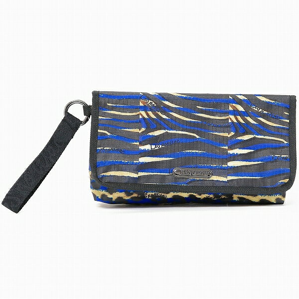 レスポートサック クラッチバッグ レディース LeSportsac MARVA CLUTCH WILD GRAFFITI BLUE