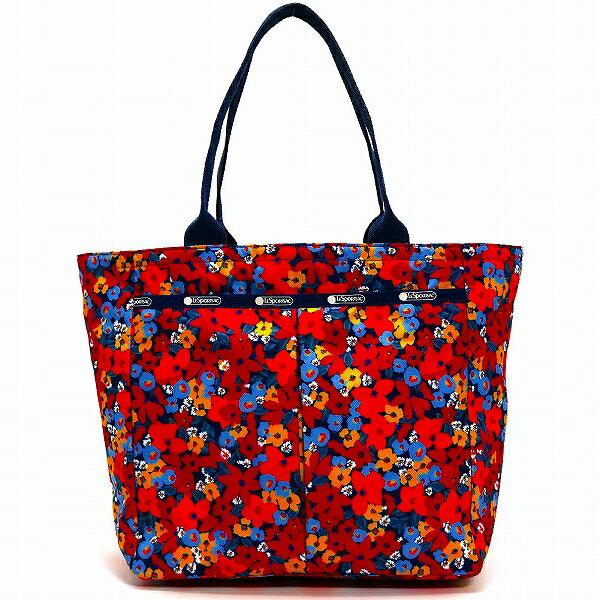 レスポートサック トートバッグ レディース LeSportsac TRAVELING EVERYGIRL TOTE BRIGHT ISLE FLORAL