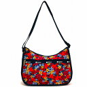 割引クーポン レスポートサック ショルダーバッグ レディース 斜めがけ 大人 LeSportsac CLASSIC HOBO BRIGHT ISLE FLORAL