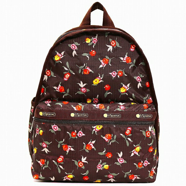 쥹ݡȥå åå ǥ LeSportsac BASIC BACKPACK ZINNIA FIELDS