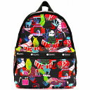 [割引クーポン]レスポートサック リュックサック レディース LeSportsac BASIC BACKPACK MIDNIGHT MENAGERIE