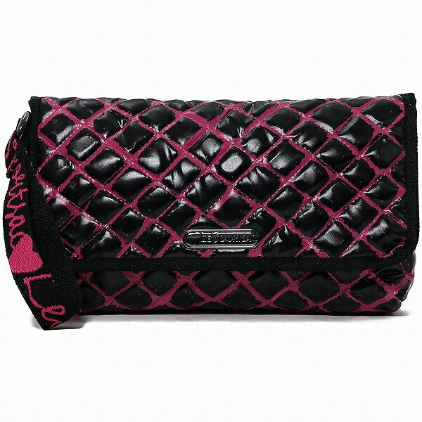 レスポートサック クラッチバッグ レディース LeSportsac MARVA CLUTCH HUG ME HOT PINK