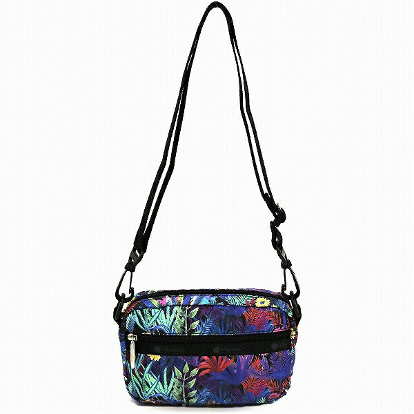 レスポートサック ショルダーバッグ レディース 斜めがけ 大人 LeSportsac CONVERTIBLE CROSSBODY BELT BAG NIGHT GARDEN