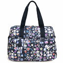 【P10倍 2/11 1時59分まで お買い物マラソン】レスポートサック ボストンバッグ レディース LeSportsac MEDIUM HARPER VERY MERRY NAVY