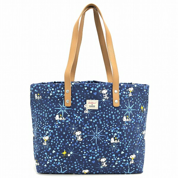 キャスキッドソン トートバッグ レディース Cath Kidston LARGE TOTE SNOOPY MIDNIGHT STARS