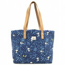 [割引クーポン]キャスキッドソン トートバッグ レディース Cath Kidston LARGE TOTE SNOOPY MIDNIGHT STARS