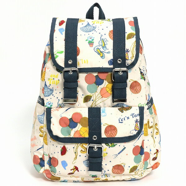 쥹ݡȥå åå ǥ LeSportsac SMALL ADVENTURE BACKPACK DANCE PARTY