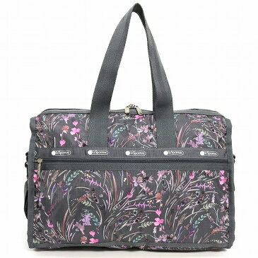 LeSportsac レスポートサック ボストンバッグ DELUXE MED WEEKENDER WINDSWEPT FLORAL SHADOW