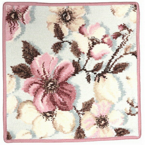 tFC[ nJ` 30x30cm nh^I fB[X FEILER LENZ ROSE SILVER altrosa