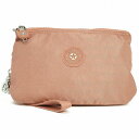 キプリング [割引クーポン]キプリング ポーチ レディース ストラップ付 Kipling Dynamic Twill Warm Rose