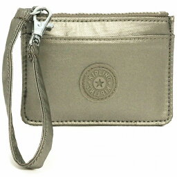 キプリング [割引クーポン]Kipling キプリング パスケース CINDY Metallic Pewter Gifting