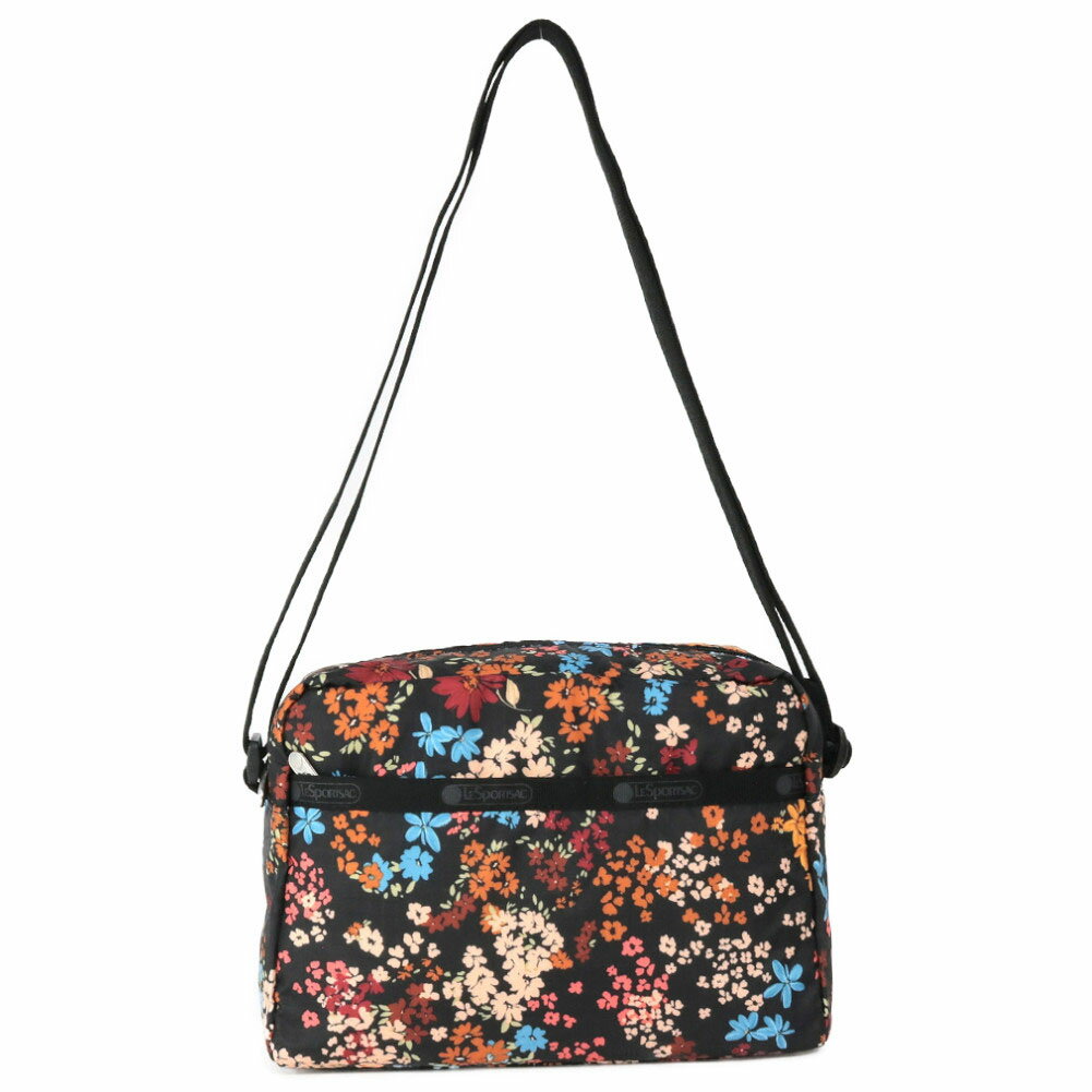 レスポートサック ショルダーバッグ 2434 E716 ダニエラクロスボディ ブラック LeSportsac DANIELLA CROSSBODY FLORAL SPICE