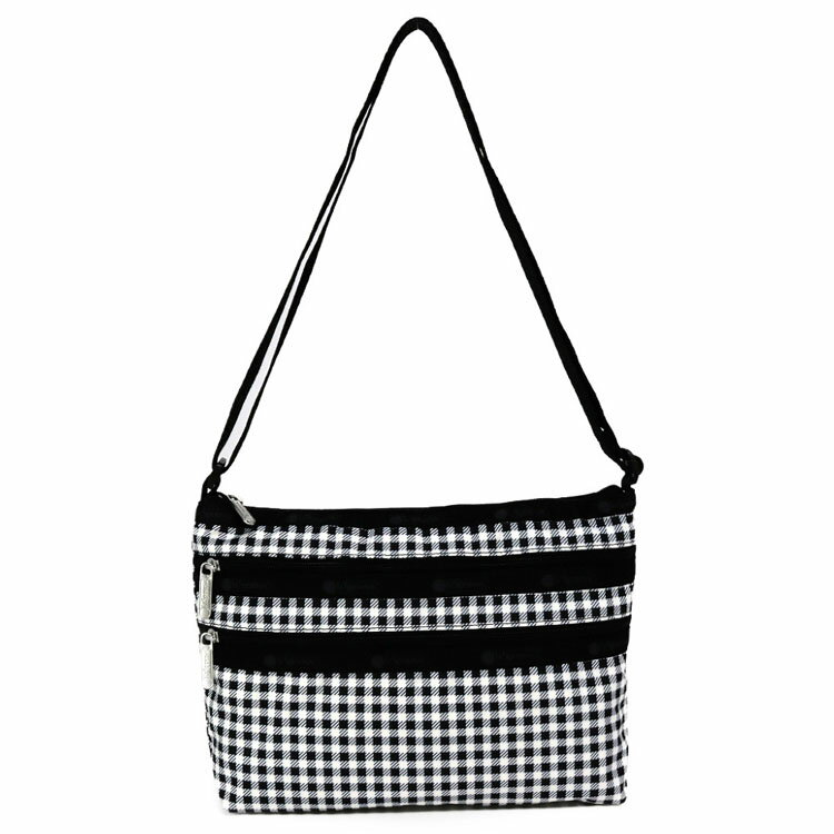 レスポートサック ショルダーバッグ レディース LeSportsac 3352 QUINN BAG U254 GINGHAM CHECK NOIR