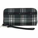 [N[|]LeSportsac X|[gTbN Eht@Xi[ z 3462 TECH WALLET WRISTLET E570 PEARL PLAID