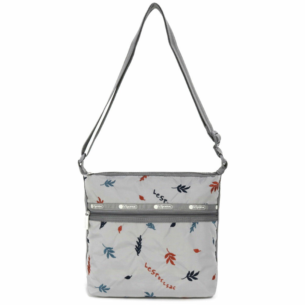 ショルダーバッグ レスポートサック ショルダーバッグ 3709 E733 FALLING LEAVES EMBROIDERY スモール ホーボー グレー LeSportsac