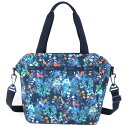 [割引クーポン]レスポートサック ショルダーバッグ 3801 E550 FLORESCENT FLORAL BLEU スモール エバートート ブルー LeSportsac