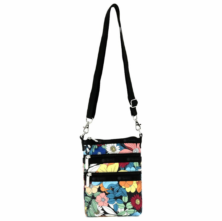 レスポートサック ショルダーバッグ レディース LeSportsac 4007 3 ZIP CROSSBODY E706 FAVORITE FLORAL