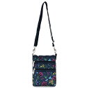 [割引クーポン]LeSportsac レスポートサック ショルダーバッグ 4007 3 ZIP CROSSBODY E780 VIBRANT BOTANICAL