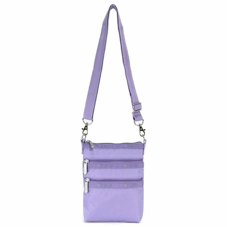 レスポートサック ショルダーバッグ レディース LeSportsac 4007 3 ZIP CROSSBODY R137 LAVENDER