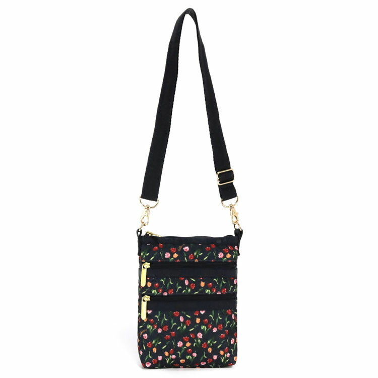 レスポートサック ショルダーバッグ レディース LeSportsac 4007 3 ZIP CROSSBODY U229 TULIP GARDEN