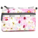 [割引クーポン]LeSportsac レスポートサック ポーチ 7105 COSMETIC CLUTCH E815 ORCHID BLOOM