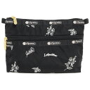 [割引クーポン]LeSportsac レスポートサック ポーチ 7105 COSMETIC CLUTCH U256 JOYFUL FLOWERS EMB