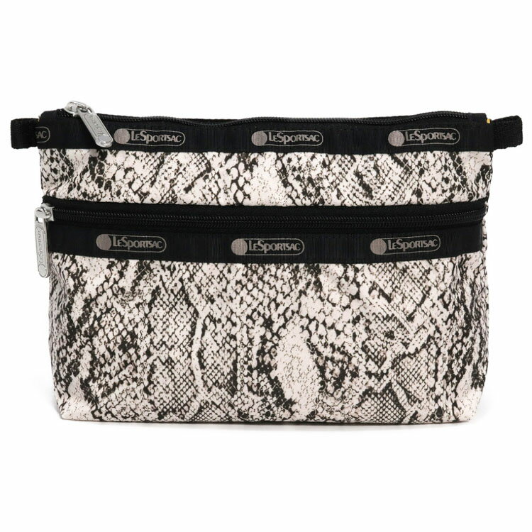 レスポートサック ポーチ（レディース） レスポートサック ポーチ レディース LeSportsac 7105 COSMETIC CLUTCH U275 CLASSIC PYTHON IVORY